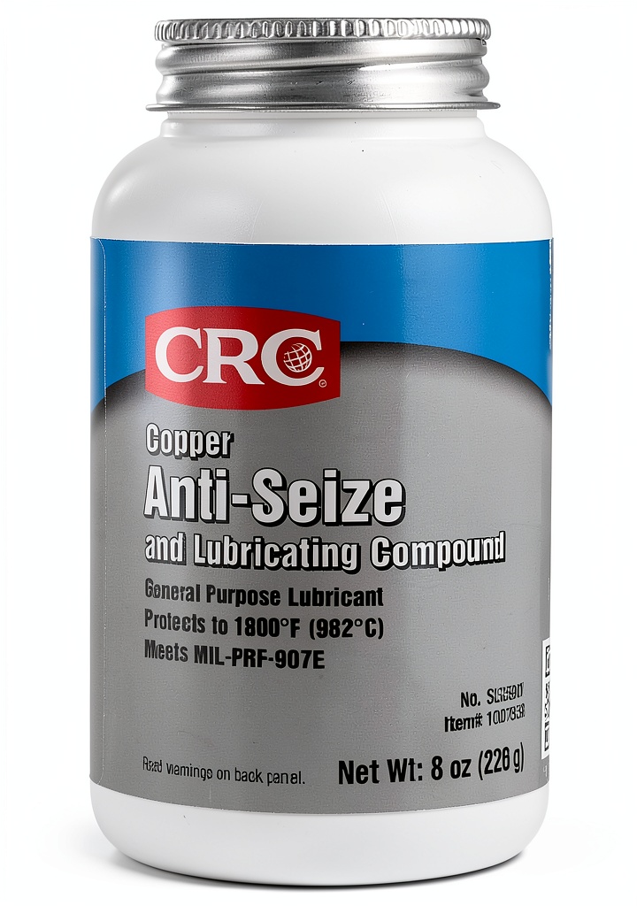 Applying CRC Copper Anti Seize Grease to a bolt thread