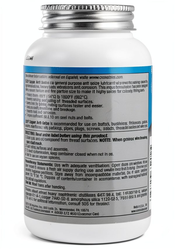 CRC Copper Anti Seize Grease 8 Oz High Temp-1