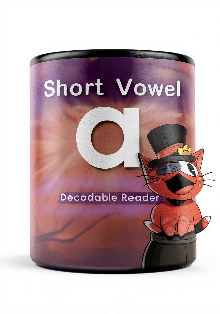 Child reading Short Vowel Decodable Reader on a Kindle device