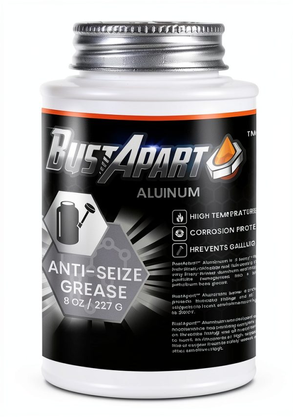 Aluminum Anti-Seize Grease by GreaseCo for Automotive-0