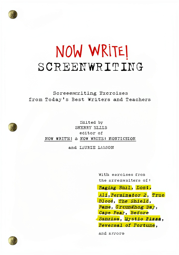 'Tarcher Now Write Screenwriting Guide'