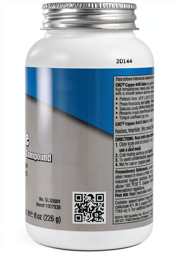 CRC Copper Anti Seize Grease 8 Oz High Temp-2