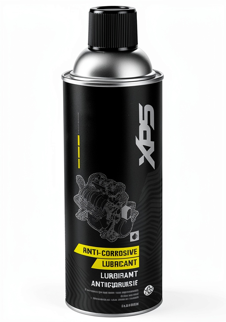 Applying Can‑Am Anti‑Seize Lubricant to a car engine bolt