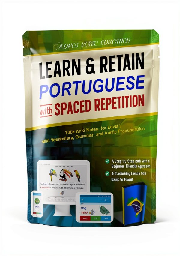 Learn Portuguese with Spaced Repetition Kindle Book-0
