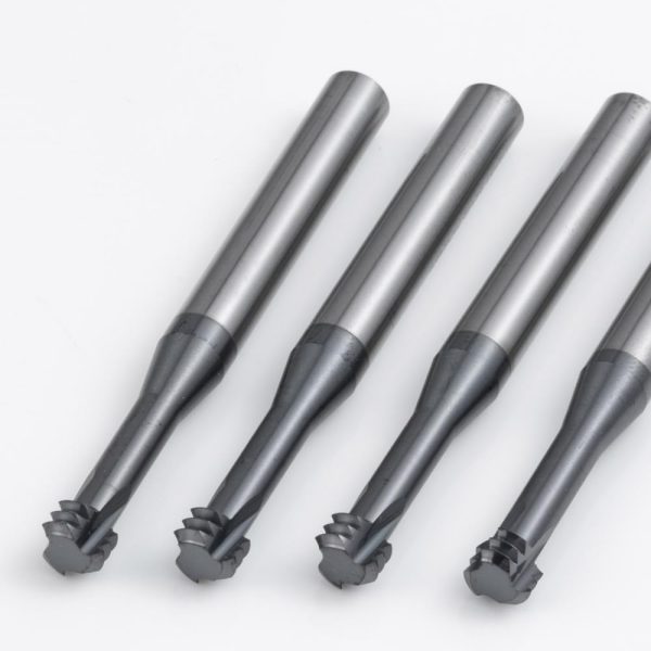 2pcs UNC UNF Thread Milling Cutter Solid Carbide for Stainless Steel UNF10-32-2
