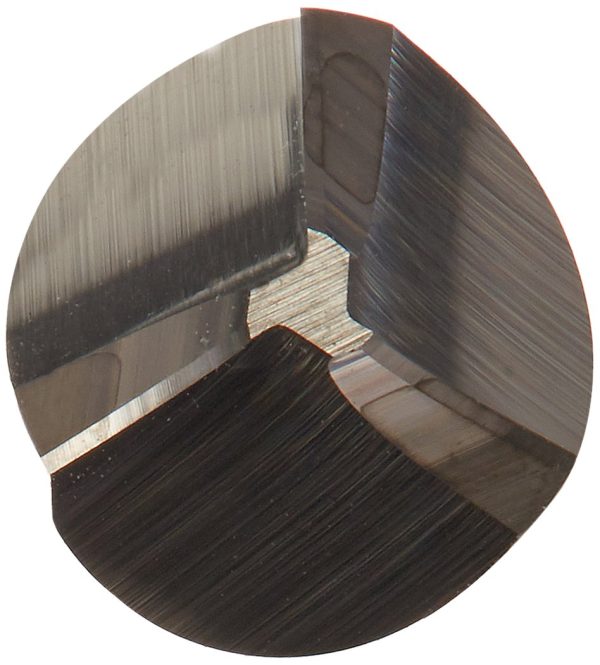 Micro 100 SFA-187-44 Square End Mill - Upcut, 3/16" Cutter Dia, 1/2" LOC, 1 Fl, 1/4" Shank Dia, 2" OAL, Uncoated-2