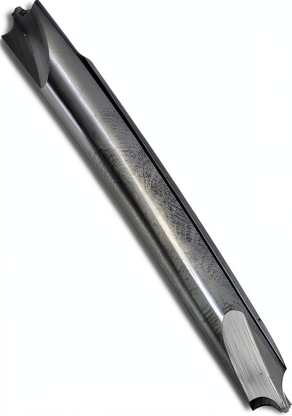 Micro 100 SFA-187-44 Square End Mill - Upcut, 3/16" Cutter Dia, 1/2" LOC, 1 Fl, 1/4" Shank Dia, 2" OAL, Uncoated-0