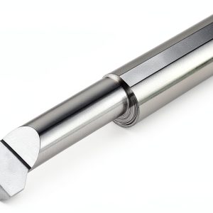 Micro 100 LTR-312-20X Thread Relief Tool, .334" Min Bore Dia, 1-1/4" Max Bore Depth, .094" Width, .005" Corner Rad, .075" Proj, .1563" C-L Offset, 5/16" Shank Dia, 2-1/2" OAL, AlTiN-0